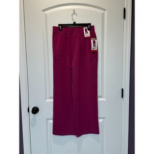 NWT Mondetta Ultra-Soft Wide Leg Pants Pink Size Medium